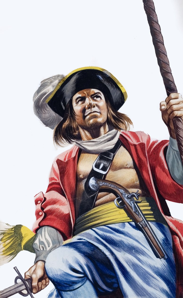 Sir Henry Morgan (gouache, papír) alkotó: Ron Embleton