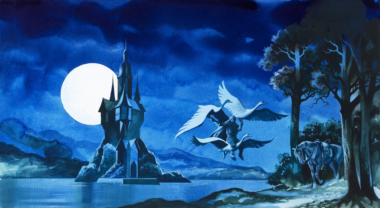 The Magic Apples (gouache, papír) alkotó: Ron Embleton