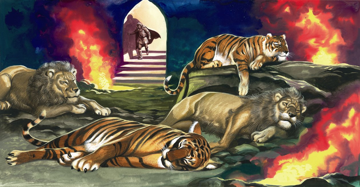 The Magic Apples (gouache, papír) alkotó: Ron Embleton