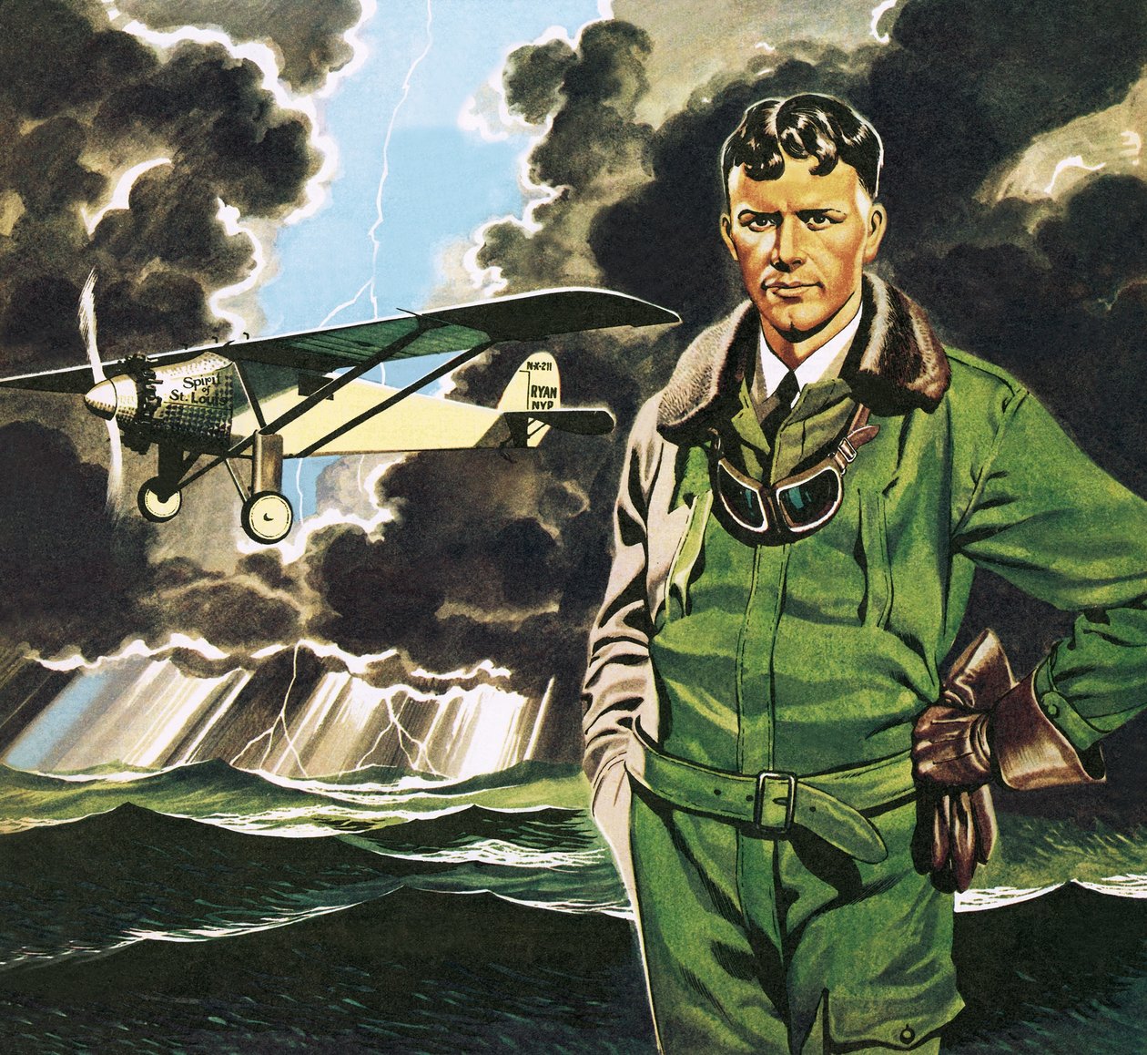 St. Louis szelleme alkotó: Ron Embleton
