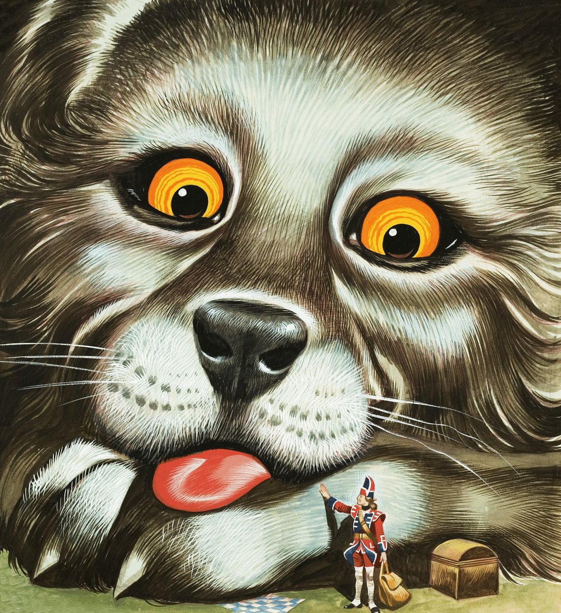 A tapló doboz alkotó: Ron Embleton