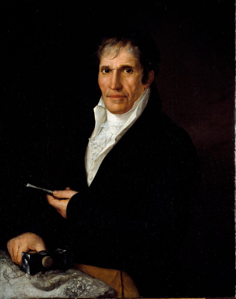 Bartolomeo Carrera szobrász portréja Rosa Bacigalupo Carrera festménye (XIX. század) Genes, Ligustica Képzőművészeti Akadémia alkotó: Rosa Bacigalupo Carrea