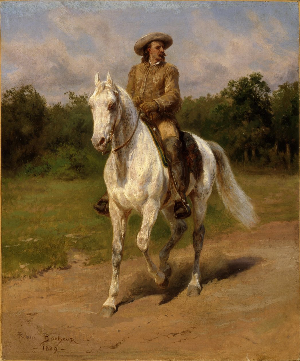 William F. Cody ezredes (Buffalo Bill) alkotó: Rosa Bonheur