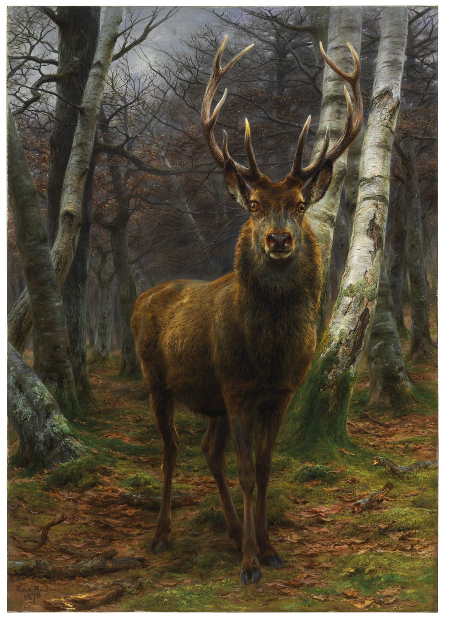 Az erdő királya, 1878 alkotó: Rosa Bonheur