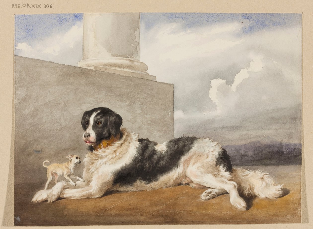 A Czartoryski hercegek kutyái, Sultan és Rosette alkotó: Rosa Bonheur