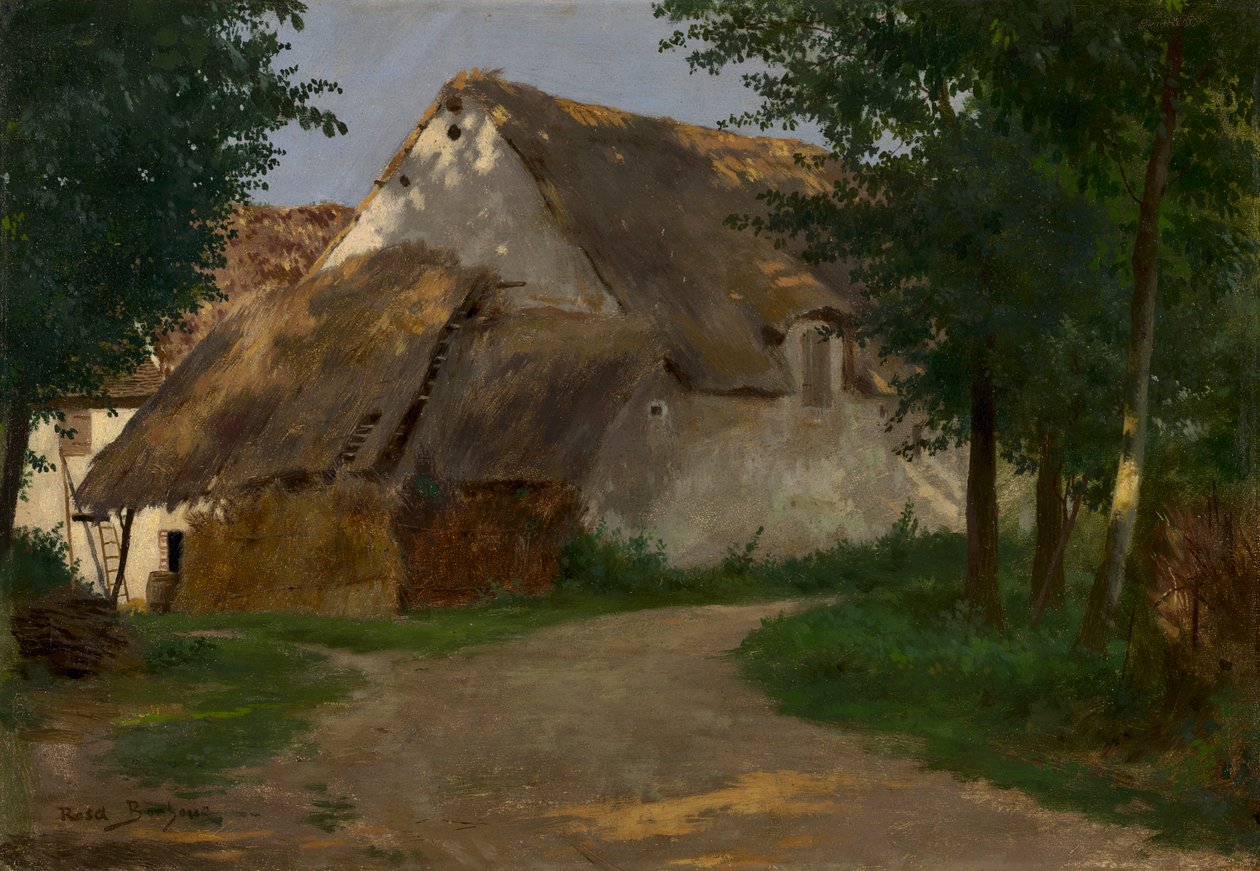 A farm az erdő bejáratánál alkotó: Rosa Bonheur