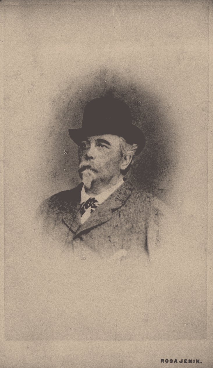 August Zang portréja 1807-1888 alkotó: Rosa Jenik