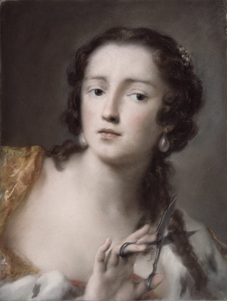 Caterina Sagredo Barbarigo mint Bernice, 1741 körül (pasztell, vászonra festett papír) alkotó: Rosalba Giovanna Carriera
