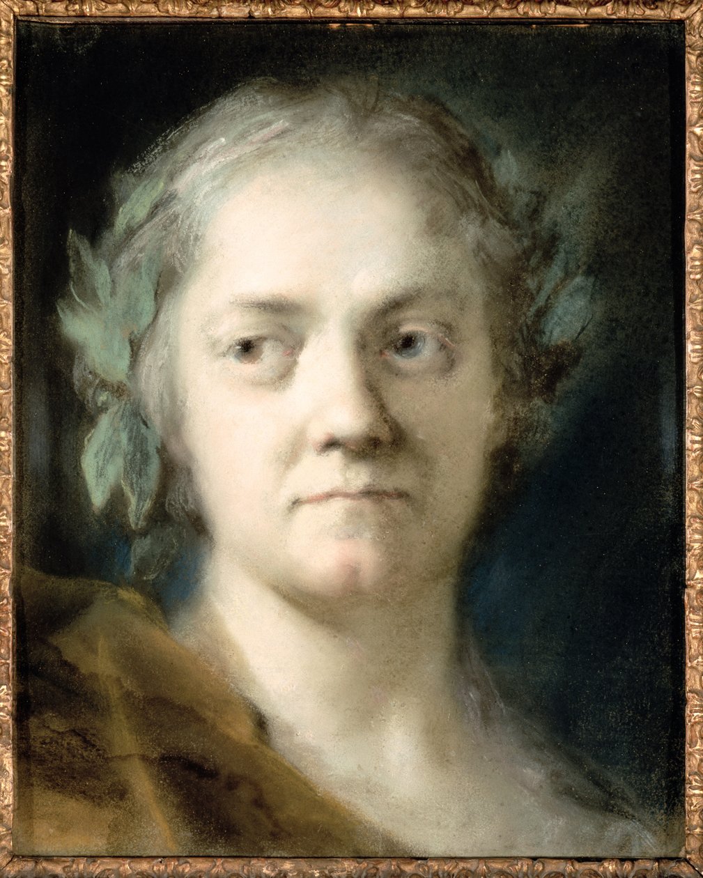 Önarckép (olaj, papír) alkotó: Rosalba Giovanna Carriera
