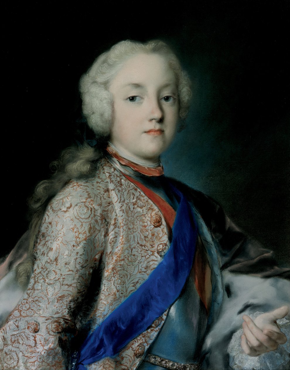 Frederick Christian szász koronaherceg 1722-1763, 1739-1740 alkotó: Rosalba Giovanna Carriera
