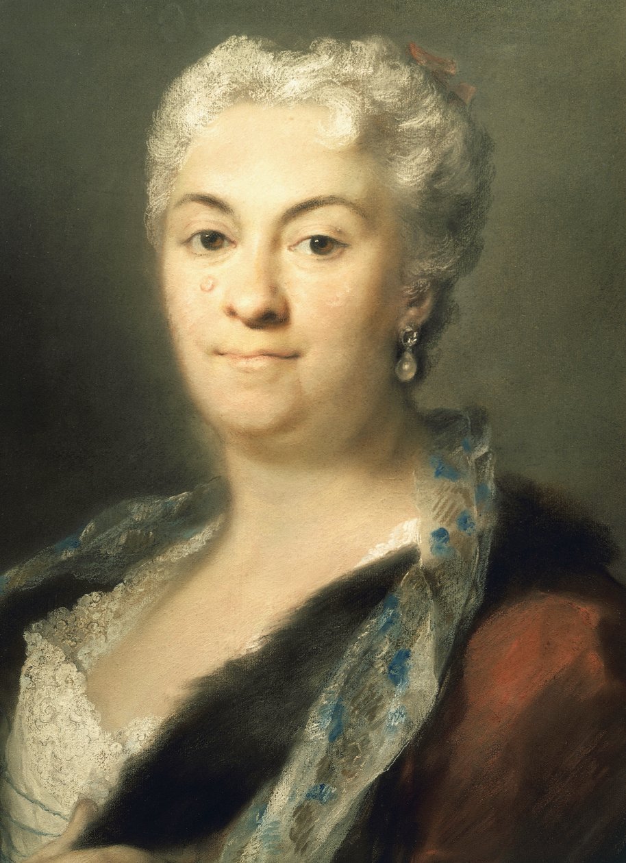 Hölgy portréja, Rosalba Carriera (1673-1757) alkotó: Rosalba Giovanna Carriera