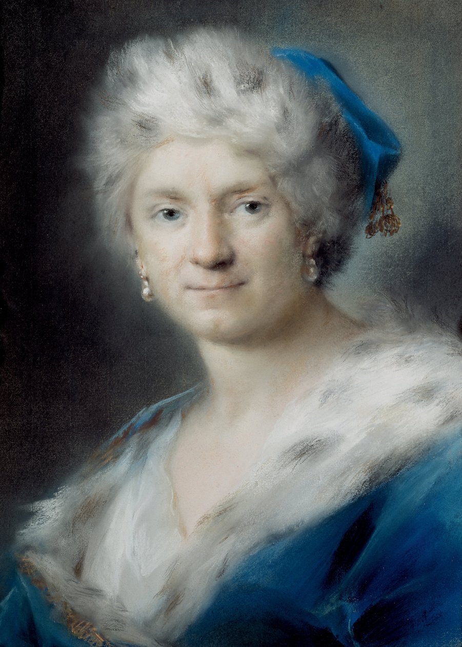 Önarckép télként, 1731 alkotó: Rosalba Giovanna Carriera
