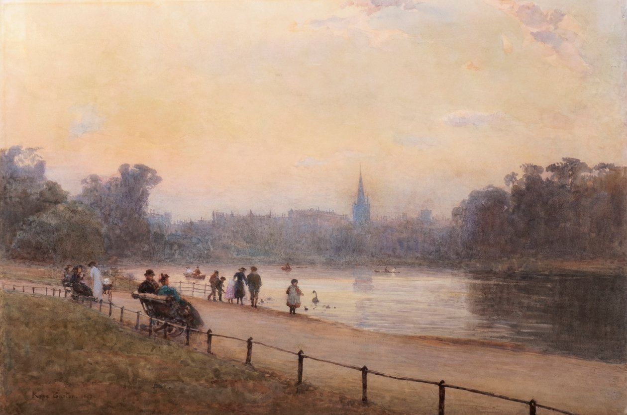 A Promenade In the Park, Kensington alkotó: Rose Maynard Barton