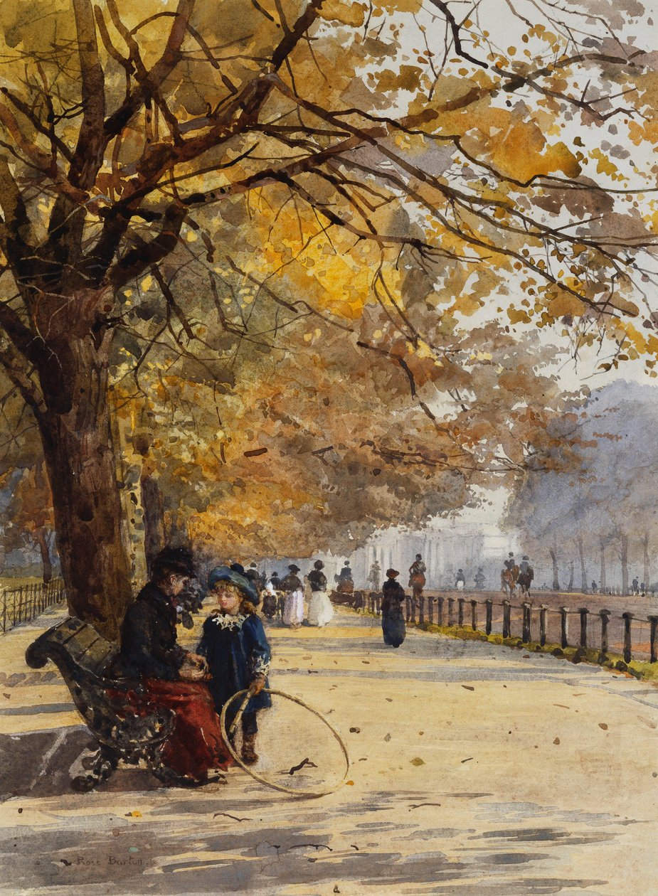 Sorban, szezonon kívül, alkotó: Rose Maynard Barton