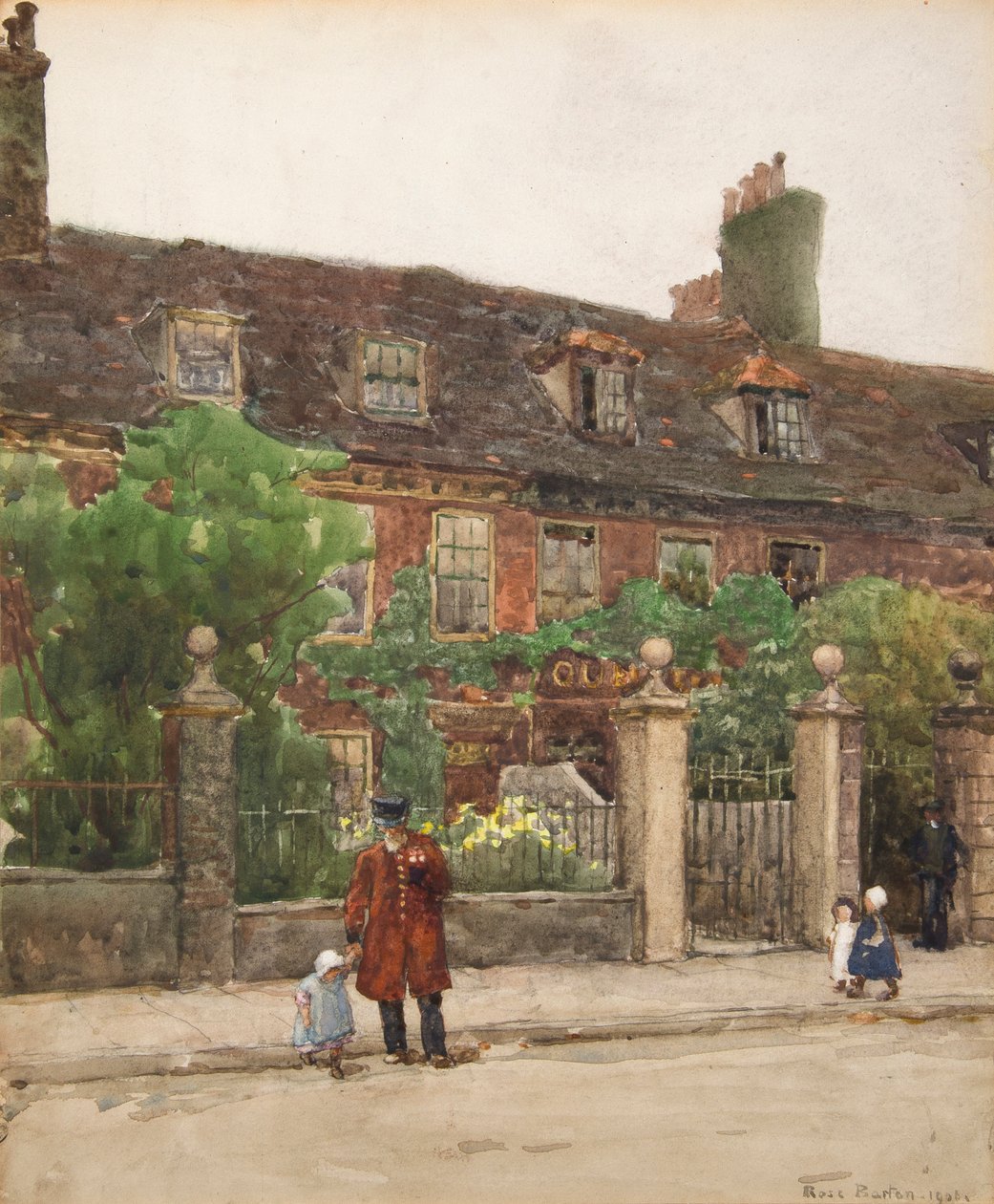 A Chelsea nyugdíjasok háza alkotó: Rose Maynard Barton