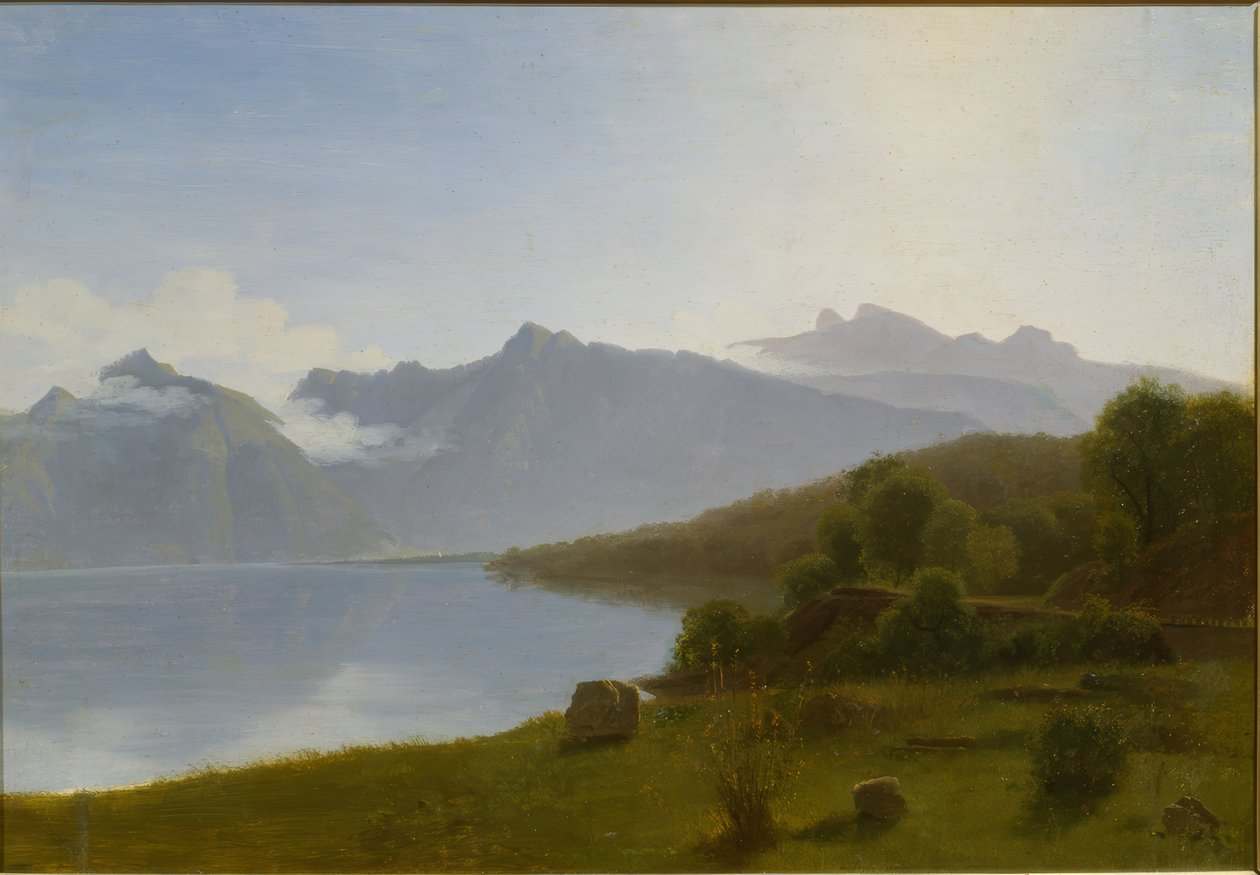 Saint-Gingolph környéke alkotó: Rose dOsterwald