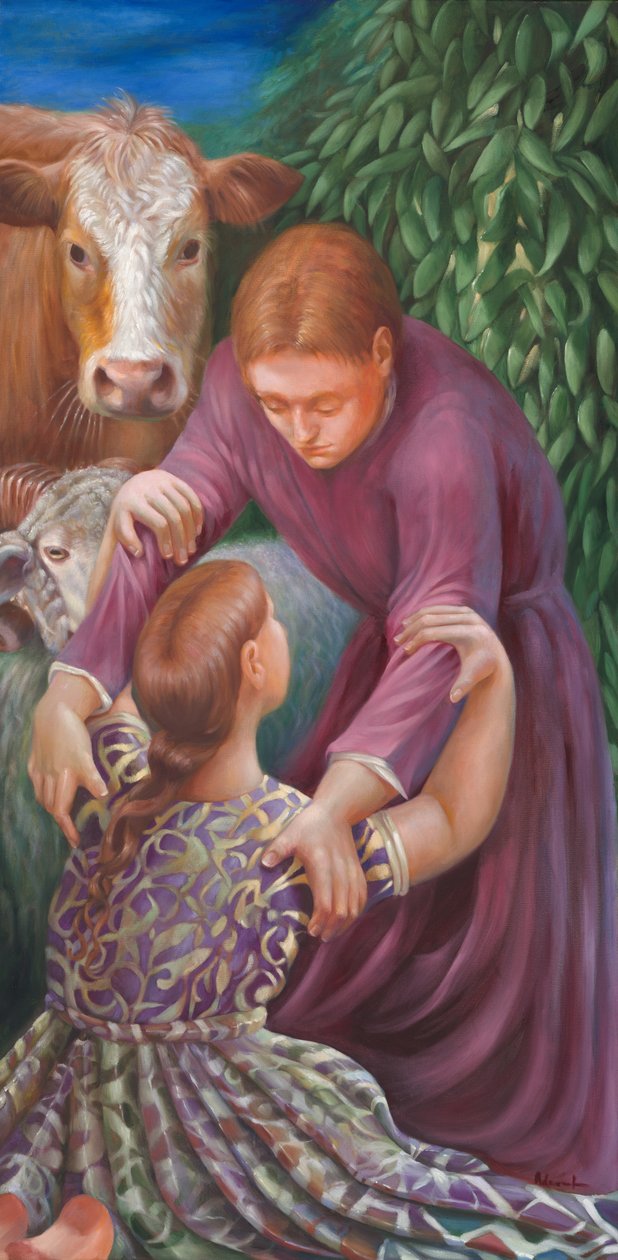Mercy, 2015 (olaj, vászon) alkotó: Rosemarie Adcock