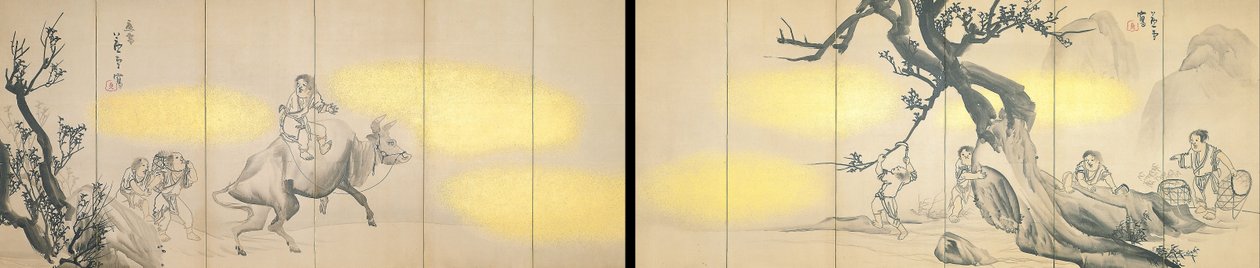 Csordafiúk alkotó: Nagasawa Rosetsu