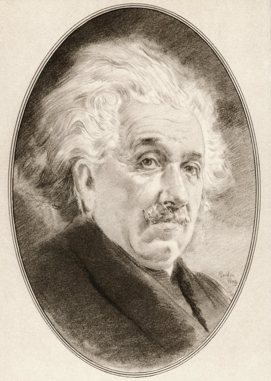 Albert Einstein, a Living Biographies of Great Scientists c. alkotó: Ross Gordon