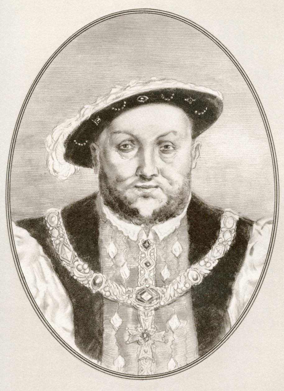 Henrik VIII, a Híres uralkodók élő életrajzaiból alkotó: Ross Gordon