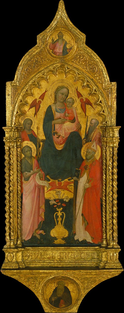 Szűz és szentek alkotó: Rossello di Jacopo Franchi