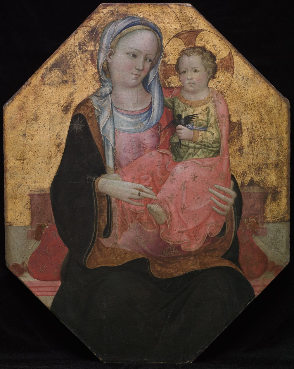 Szűz és gyermek, 1430-as évek vége. alkotó: Rossello di Jacopo Franchi