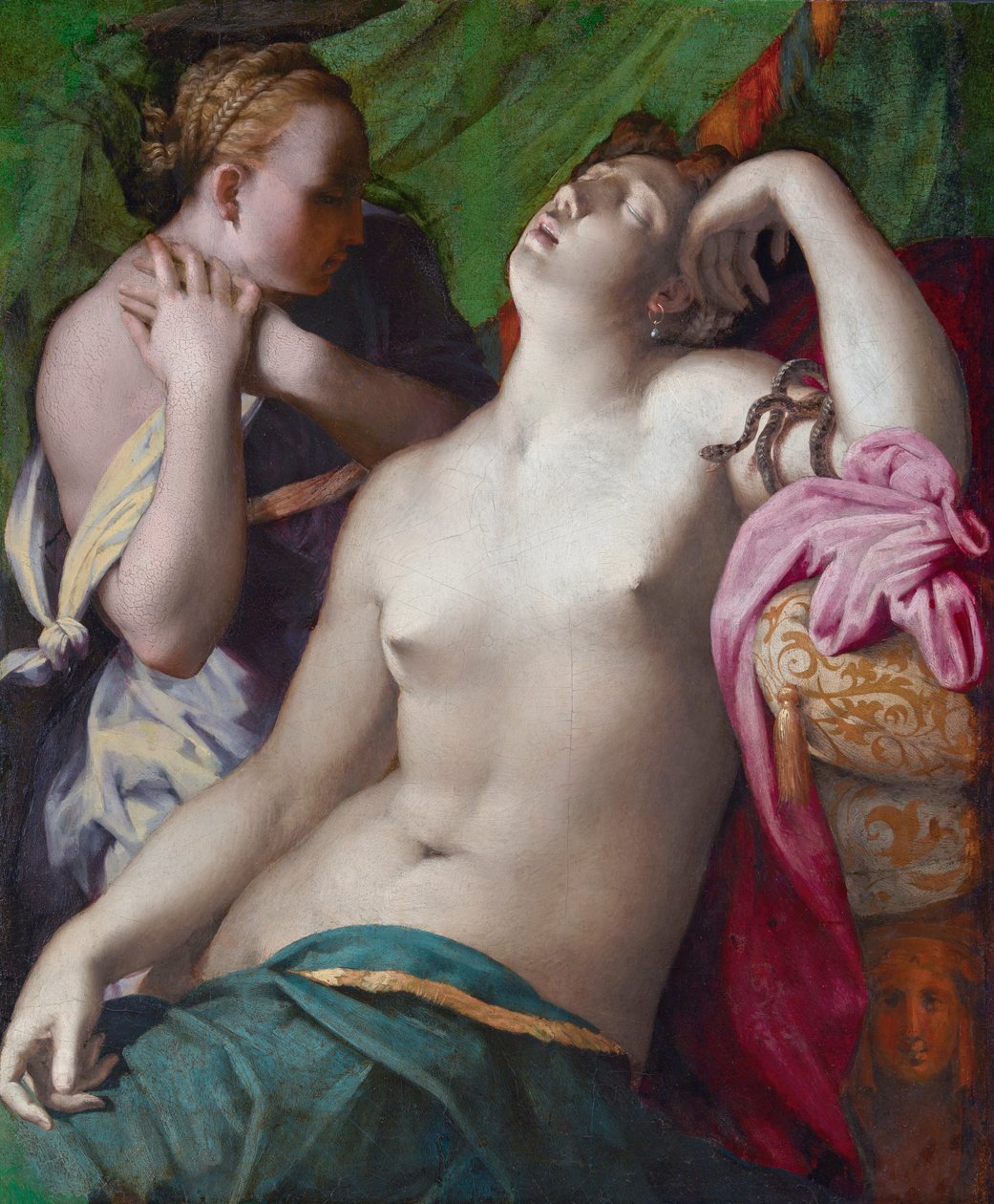 Haldokló Kleopátra alkotó: Rosso Fiorentino