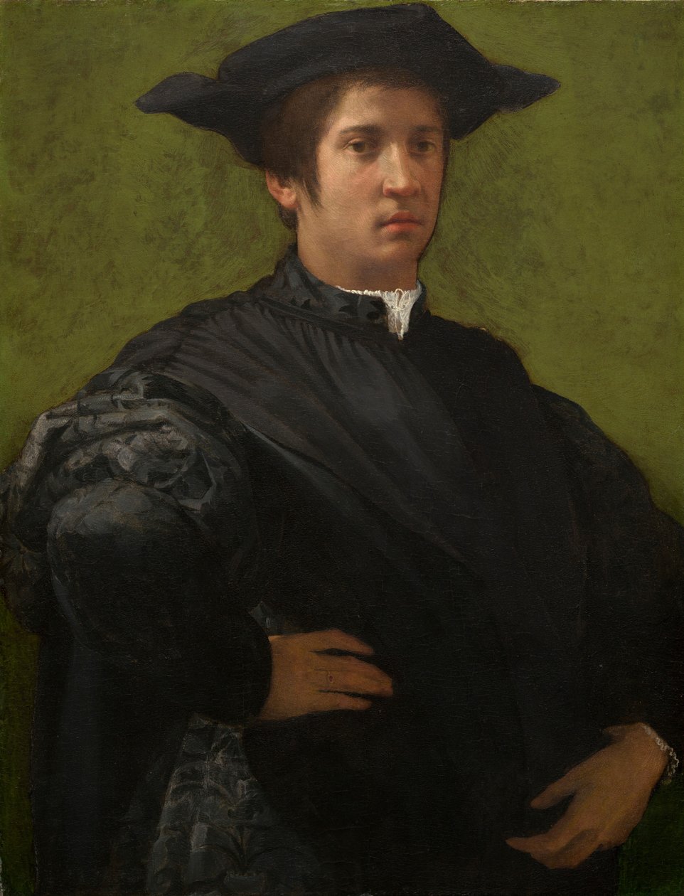Egy férfi portréja alkotó: Rosso Fiorentino