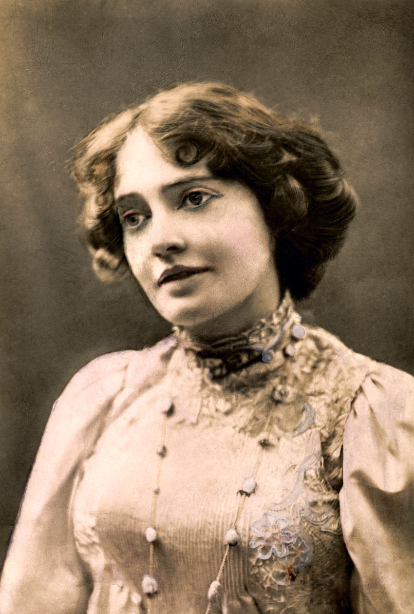 Dorothea Baird 1875-1933, angol színésznő, 1903. alkotó: Rotary Photo