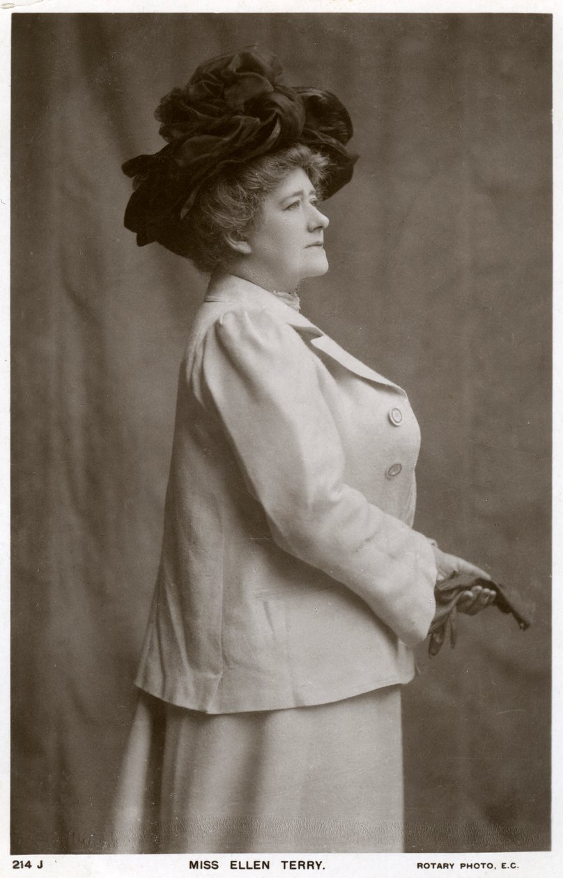 Ellen Terry brit színésznő, 1900-as évek. alkotó: Rotary Photo