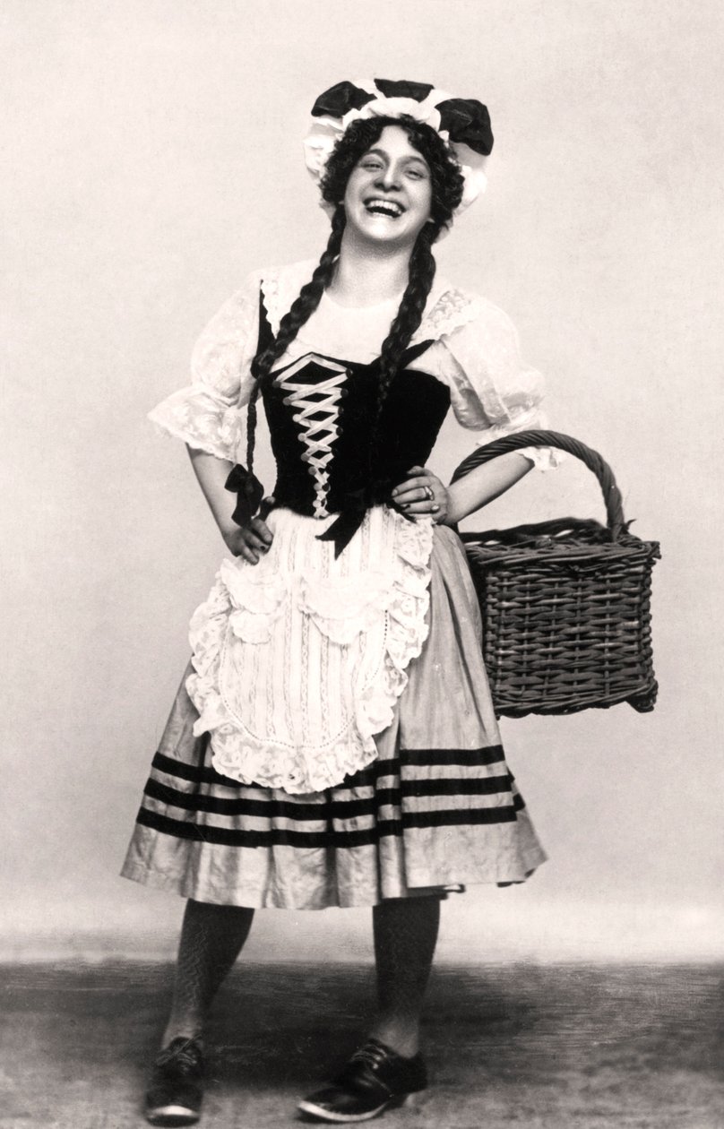 Fanny Fields, színésznő, XX. század eleje. alkotó: Rotary Photo