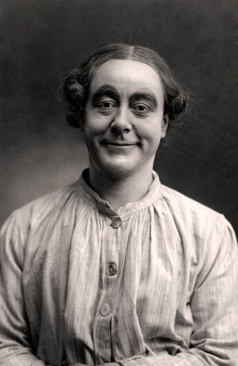 George Robey 1869-1954, zenei előadóművész, 1907. alkotó: Rotary Photo