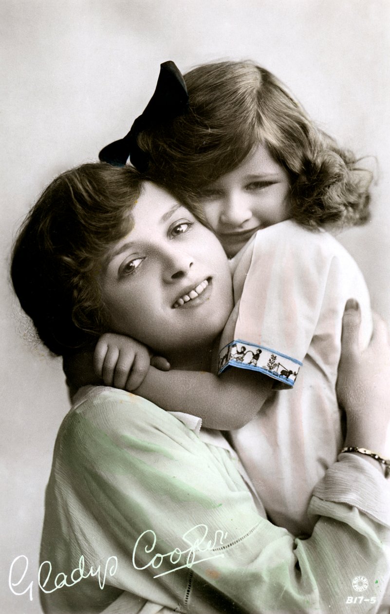 Gladys Cooper 1888-1971, angol színésznő, a XX. század elején. alkotó: Rotary Photo