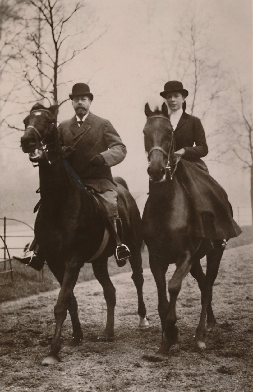H.M. V. György király és Mária hercegnő, 1914. alkotó: Rotary Photo
