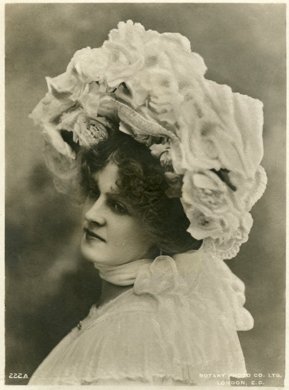 Marie Studholme brit színésznő, 1900-as évek. alkotó: Rotary Photo