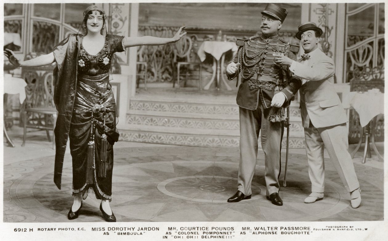 Az Oh! Ó! Delphine!!!, 1916. alkotó: Rotary Photo