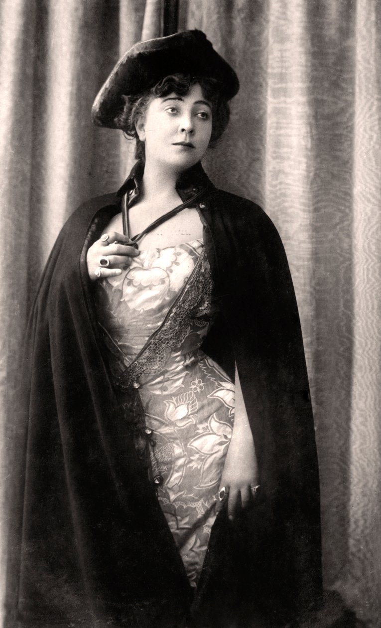Olga Nethersole c1863-1951, angol színésznő és színházi producer, 20. század eleje. alkotó: Rotary Photo