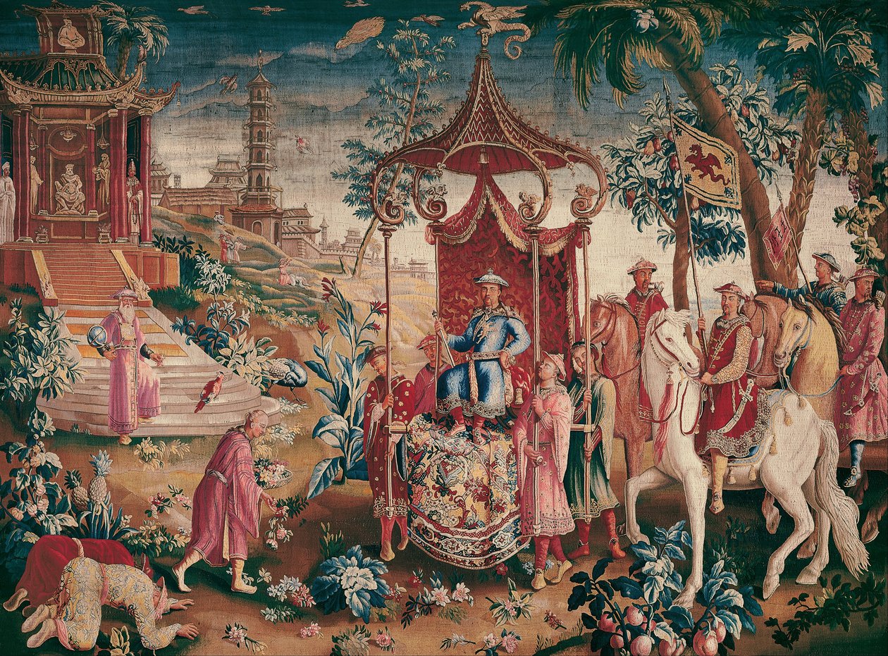 A hercegek utazása alkotó: Royal Beauvais Manufactory