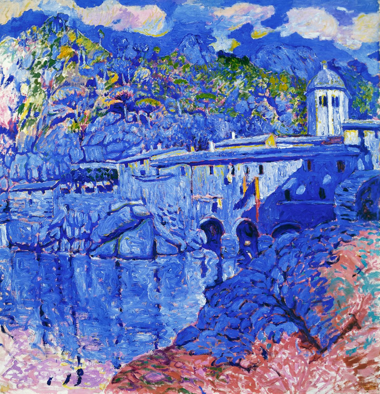 San Fructuosus, Rubaldo Merello (1872-1922), olaj, vászon. Olaszország, XX. század. alkotó: Rubaldo Merello