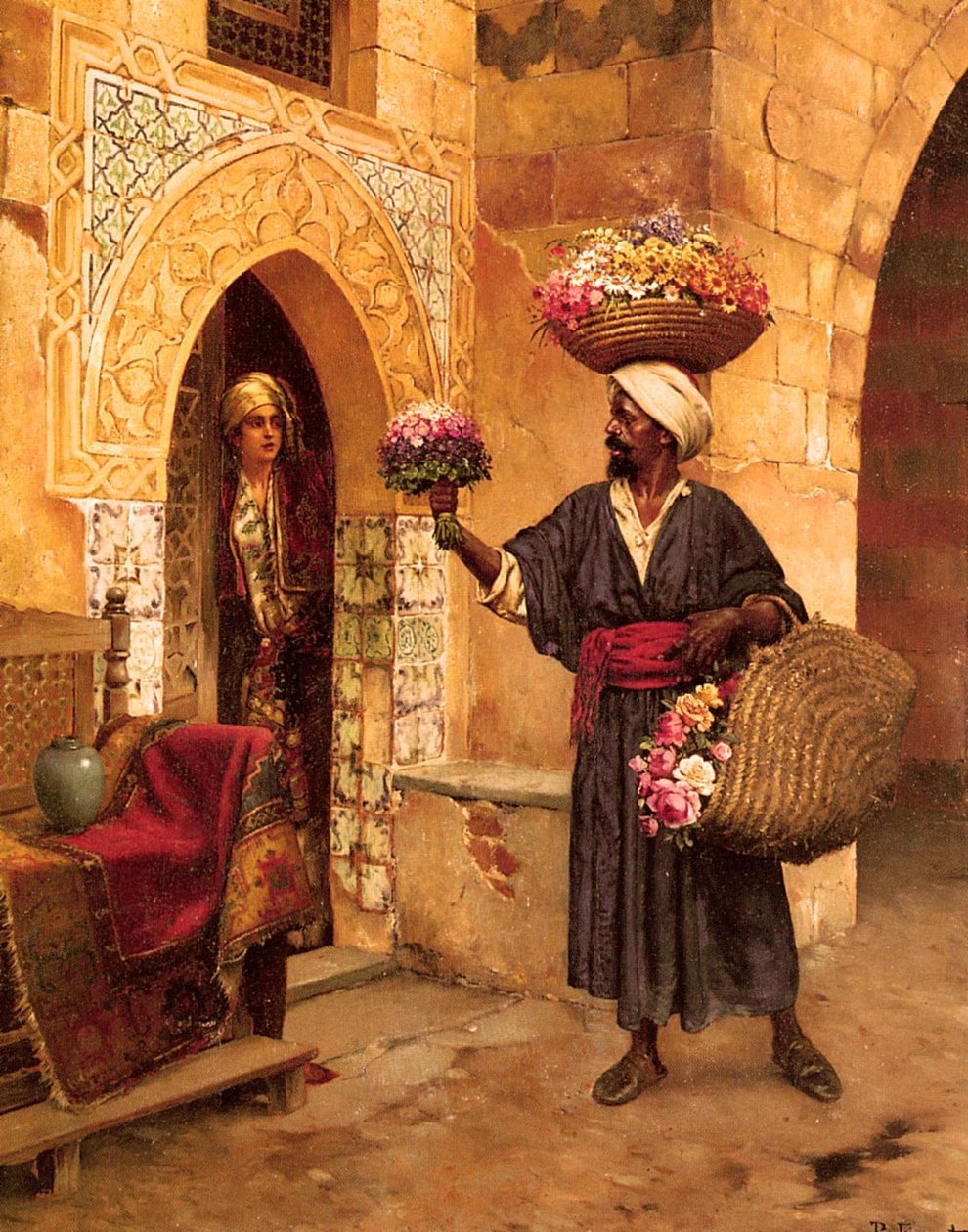 A virágkereskedő alkotó: Rudolphe Ernst