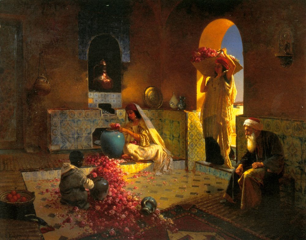 A Parfümkészítő alkotó: Rudolphe Ernst