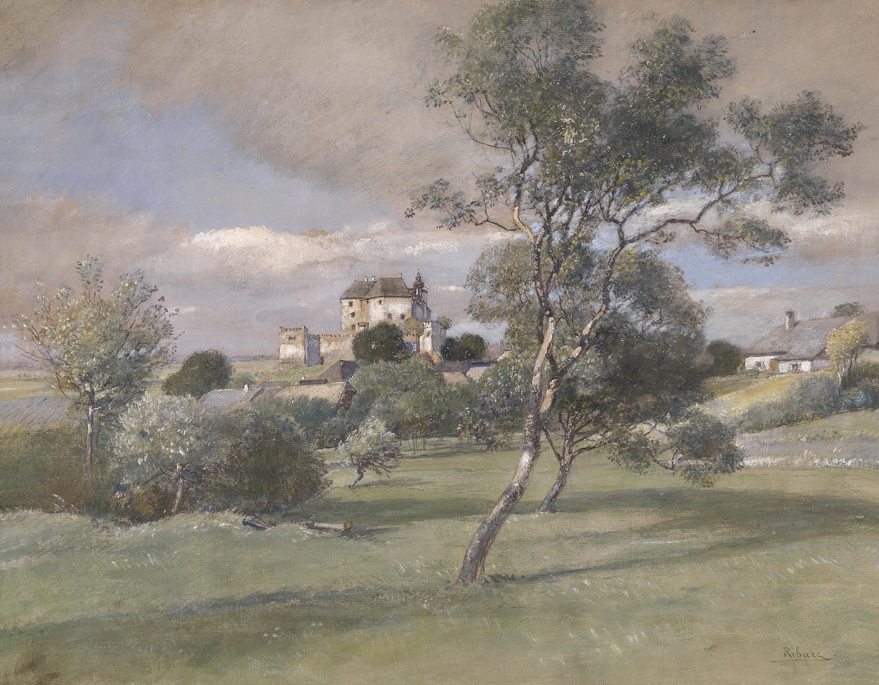 Albrechtsberg kastély a Waldviertelben alkotó: Rudolf Ribarz