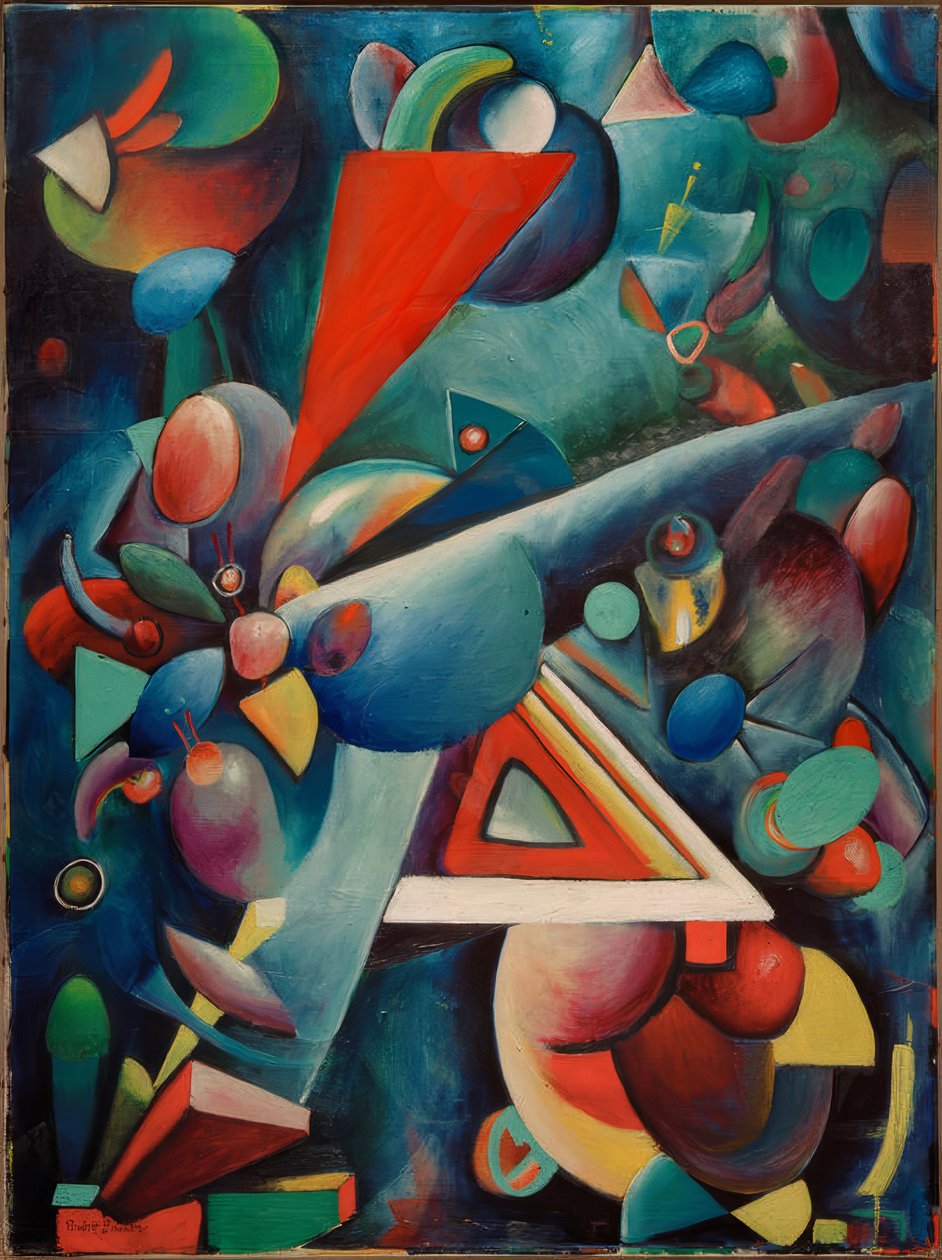 Összetétel XIV alkotó: Rudolf Bauer