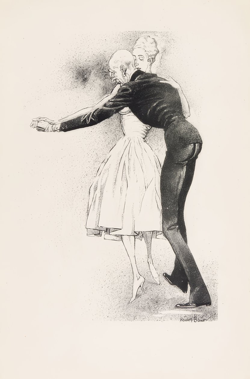 Első szint - Tánc képek alkotó: Rudolf Bauer