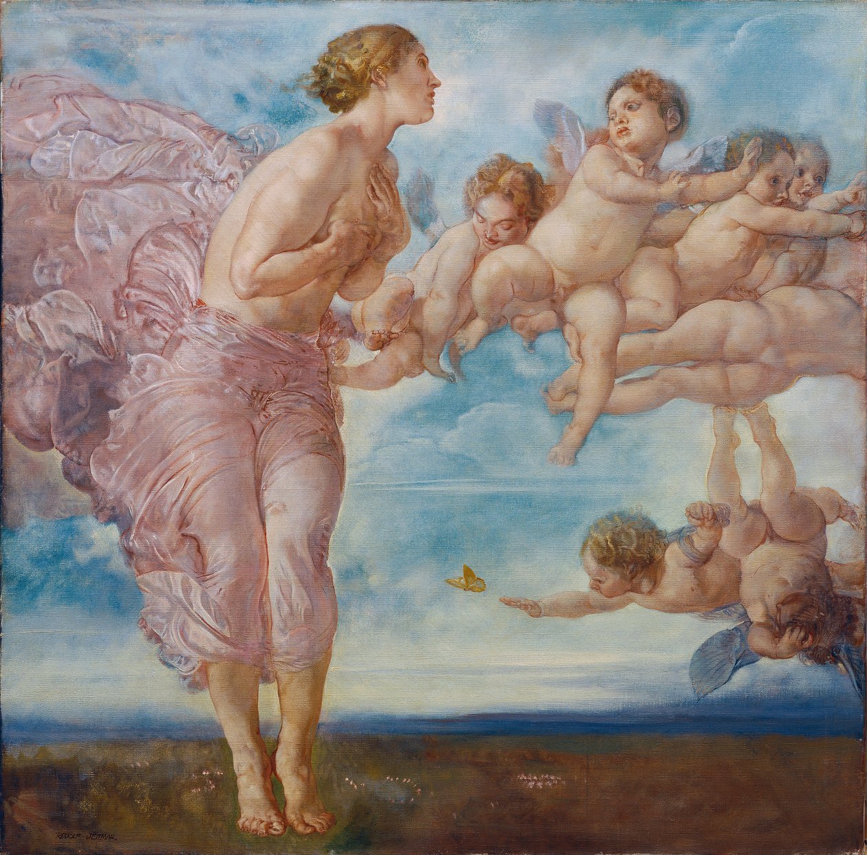 A négy évszak: tavasz alkotó: Rudolf Jettmar
