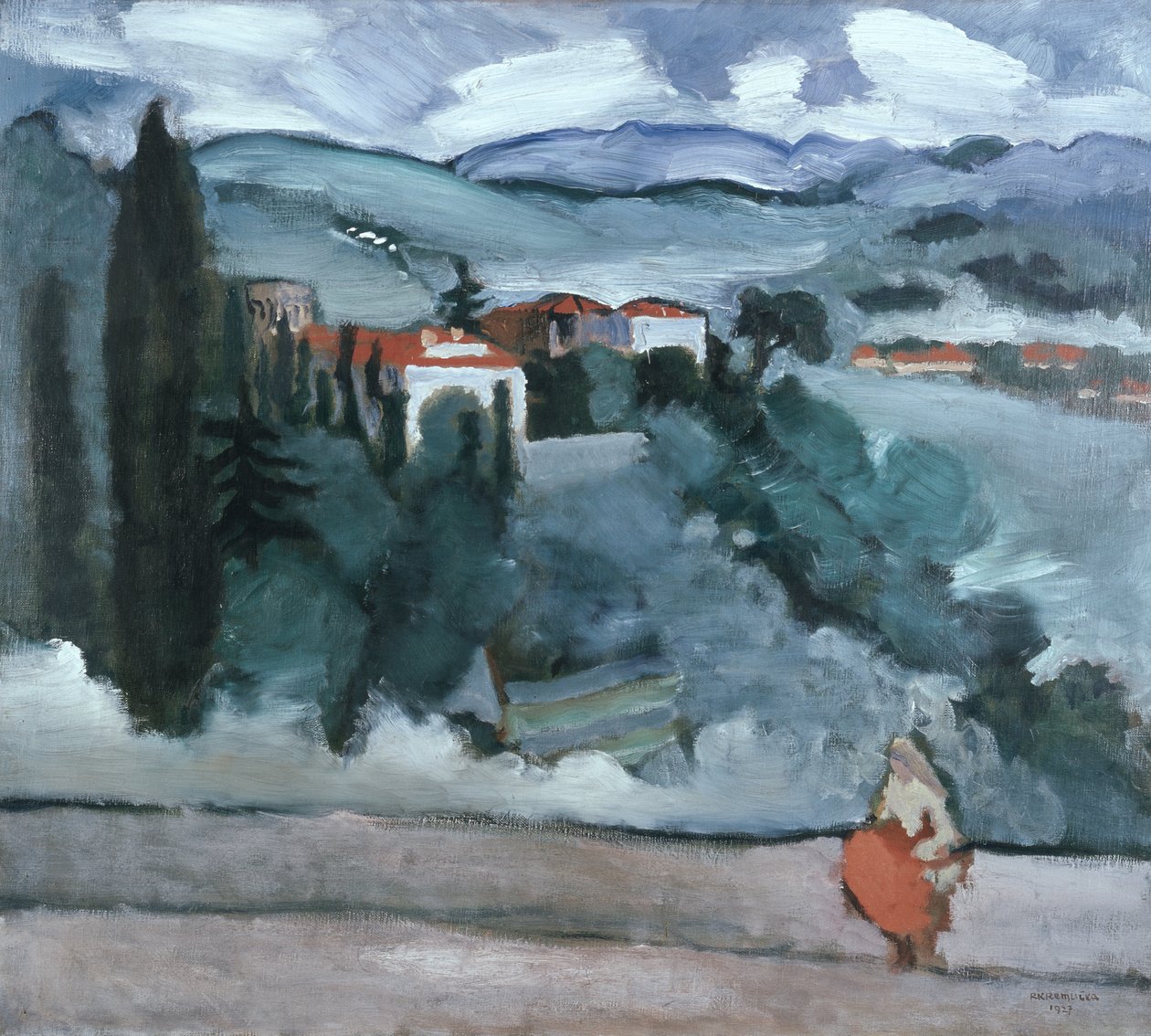 Út Fiesole felé alkotó: Rudolf Kremlicka
