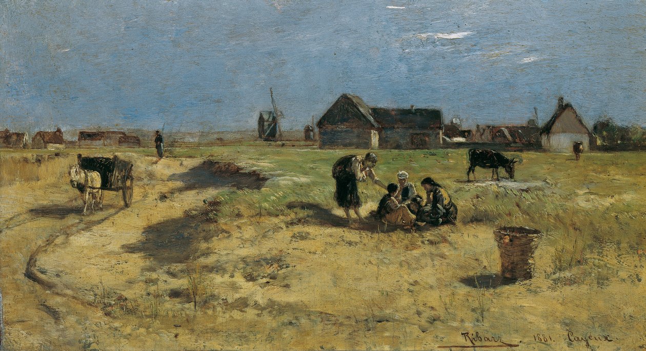 Landschaft aus Cayeux alkotó: Rudolf Ribarz