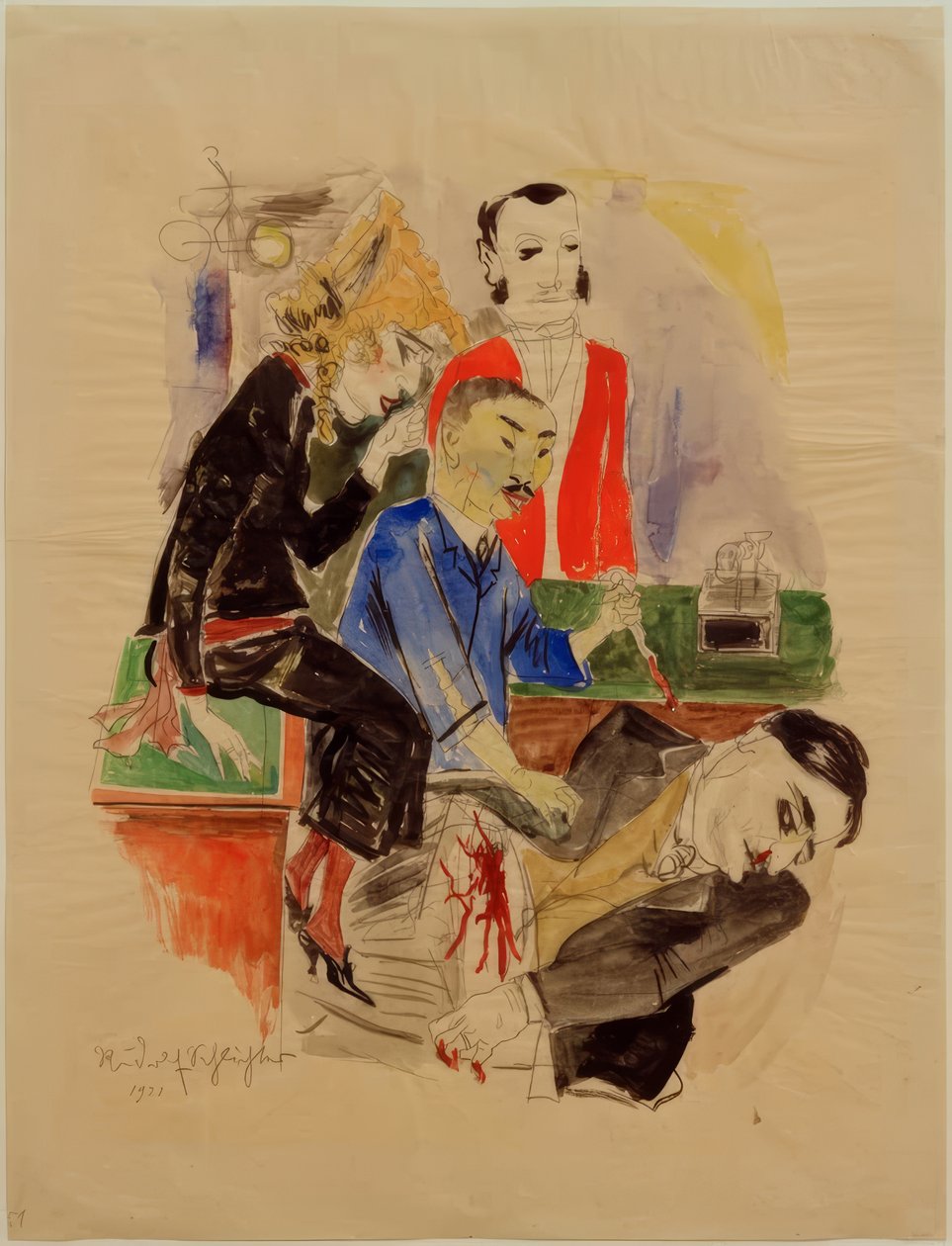 „Camera obscura I”. Borítóterv alkotó: Rudolf Schlichter