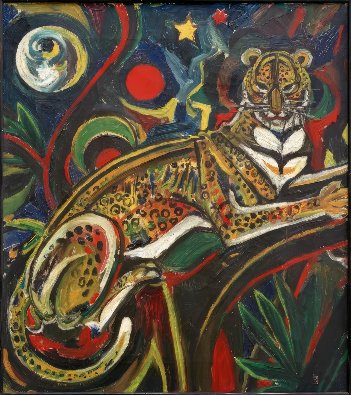 A leopárd alkotó: Rudolf Schlichter