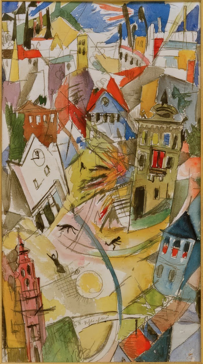 A robbanás alkotó: Rudolf Schlichter